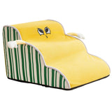 Maxbell Dog Stair with Removable Washable Cover Anti Slip Bottom Dog Climbing Ladder 3 Step M