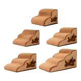Maxbell Dog Stair Pet Stairs Compact Indoor Dog Step for Puppy Small Dogs Older Dogs 2 Step