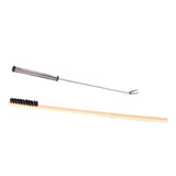 Maxbell 2 Poop Removers Cleaning Tool Birdcage Post Bird Cage Cleaners Silver Handle