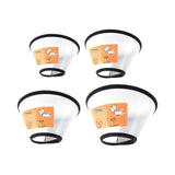 Maxbell Dog Cat Cone Collar Adjustable Practical Protective Collar for Kittens Puppy S