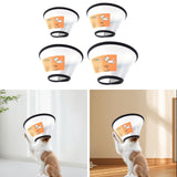 Maxbell Dog Cat Cone Collar Adjustable Practical Protective Collar for Kittens Puppy S