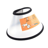 Maxbell Dog Cat Cone Collar Adjustable Practical Protective Collar for Kittens Puppy S