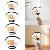 Maxbell Dog Cat Cone Collar Adjustable Practical Protective Collar for Kittens Puppy S