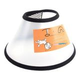Maxbell Dog Cat Cone Collar Adjustable Practical Protective Collar for Kittens Puppy L