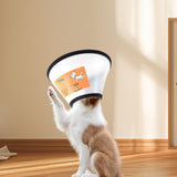 Maxbell Dog Cat Cone Collar Adjustable Practical Protective Collar for Kittens Puppy L