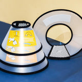 Maxbell Dog Cat Cone Collar Adjustable Practical Protective Collar for Kittens Puppy XL