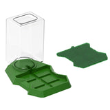 Maxbell Reptile Water Dispenser Feeder Water Bottle for Geckos Bearded Dragon green