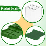 Maxbell Reptile Water Dispenser Feeder Water Bottle for Geckos Bearded Dragon green