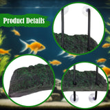 Maxbell Aquatic Turtle Basking Platform Floating Resting Terrace Newts Reptiles Dock 28cmx9cmx18cm