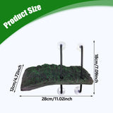 Maxbell Aquatic Turtle Basking Platform Floating Resting Terrace Newts Reptiles Dock 28cmx9cmx18cm