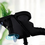 Maxbell Turtle Basking Platform Ramp Turtle Terrace Shelter for Frog Newts Terrapins Black