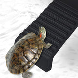 Maxbell Turtle Basking Platform Ramp Turtle Terrace Shelter for Frog Newts Terrapins Black