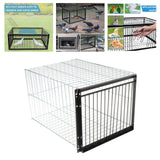 Maxbell Bird Cage Portable Metal Automatic Pigeons Collector for Feral Parrots Doves without skylight 1 Entrance