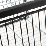 Maxbell Bird Cage Portable Metal Automatic Pigeons Collector for Feral Parrots Doves without skylight 2 Entrance