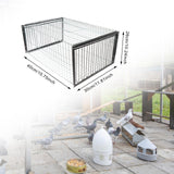 Maxbell Bird Cage Portable Metal Automatic Pigeons Collector for Feral Parrots Doves without skylight 2 Entrance