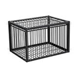 Maxbell Bird Cage Portable Metal Automatic Pigeons Collector for Feral Parrots Doves without skylight 4 Entrance