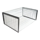 Maxbell Bird Cage Portable Metal Automatic Pigeons Collector for Feral Parrots Doves with skylight 2 Entrance