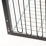 Maxbell Bird Cage Portable Metal Automatic Pigeons Collector for Feral Parrots Doves with skylight 2 Entrance