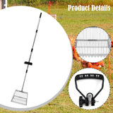 Maxbell Chicken Poop Scooper Sturdy Adjustable Handle Pet Waste Tool Poultry Scooper