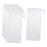 Maxbell 6 Pieces Finch Sock Feeder Easy Cleaning Bird Feeder for Yard Garden Outdoor White