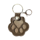 Maxbell Pet Hair Keepsake Keyring Pendant Charm Cute Decorative Dog Cat Fur Memorial Dark Brown