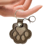Maxbell Pet Hair Keepsake Keyring Pendant Charm Cute Decorative Dog Cat Fur Memorial Dark Brown