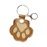 Maxbell Pet Hair Keepsake Keyring Pendant Charm Cute Decorative Dog Cat Fur Memorial Light Brown