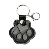 Maxbell Pet Hair Keepsake Keyring Pendant Charm Cute Decorative Dog Cat Fur Memorial Black