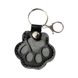 Maxbell Pet Hair Keepsake Keyring Pendant Charm Cute Decorative Dog Cat Fur Memorial Black
