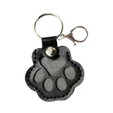 Maxbell Pet Hair Keepsake Keyring Pendant Charm Cute Decorative Dog Cat Fur Memorial Black
