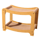 Maxbell Cat Scratching Board Bunk Bed Lounge Accessory Multifunctional Pet Furniture Size L