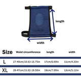 Maxbell Female Dog Diaper Comfortable Sturdy Doggy Diaper Breathable Briefs Reusable navy blue L