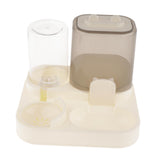 Maxbell Automatic Pet Feeder Multifunction Pet Feeding Bowl for Cat Small Dogs Bunny Clear