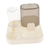 Maxbell Automatic Pet Feeder Multifunction Pet Feeding Bowl for Cat Small Dogs Bunny Clear