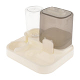 Maxbell Automatic Pet Feeder Multifunction Pet Feeding Bowl for Cat Small Dogs Bunny Clear