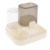Maxbell Automatic Pet Feeder Multifunction Pet Feeding Bowl for Cat Small Dogs Bunny Clear