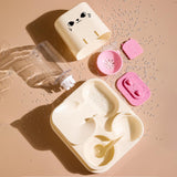 Maxbell Automatic Pet Feeder Multifunction Pet Feeding Bowl for Cat Small Dogs Bunny Pink