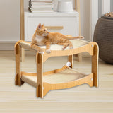 Maxbell Cat Scratcher Bed Double Layer Stable Wear Resistant Durability Sleeping Bed
