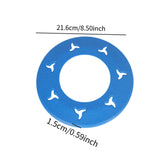 Maxbell Interactive Dog Toy Floating Flying Saucer Chase Play Summer Dog Flying Disc Blue