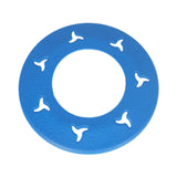 Maxbell Interactive Dog Toy Floating Flying Saucer Chase Play Summer Dog Flying Disc Blue