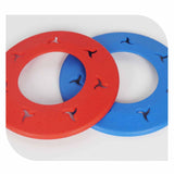 Maxbell Interactive Dog Toy Floating Flying Saucer Chase Play Summer Dog Flying Disc Blue