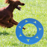 Maxbell Interactive Dog Toy Floating Flying Saucer Chase Play Summer Dog Flying Disc Blue