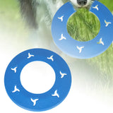 Maxbell Interactive Dog Toy Floating Flying Saucer Chase Play Summer Dog Flying Disc Blue