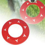 Maxbell Interactive Dog Toy Floating Flying Saucer Chase Play Summer Dog Flying Disc Red