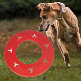 Maxbell Interactive Dog Toy Floating Flying Saucer Chase Play Summer Dog Flying Disc Red