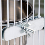 Maxbell Bird Feeding Dish Cup Sturdy Bird Cage Water Bowl for Macaw Parakeet Budgies Diameter 5.5cm