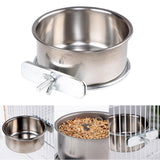 Maxbell Bird Feeding Dish Cup Bird Cage Water Bowl for Chinchilla Macaw Small Animal Diameter 10cm