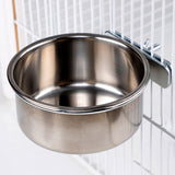 Maxbell Bird Feeding Dish Cup Bird Cage Water Bowl for Chinchilla Macaw Small Animal Diameter 10cm