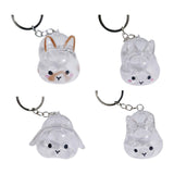 Maxbell Rabbit Keychain Multifunctional Compact Unique Rabbit Memorial Gift Souvenir Style A