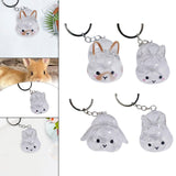 Maxbell Rabbit Keychain Multifunctional Compact Unique Rabbit Memorial Gift Souvenir Style A